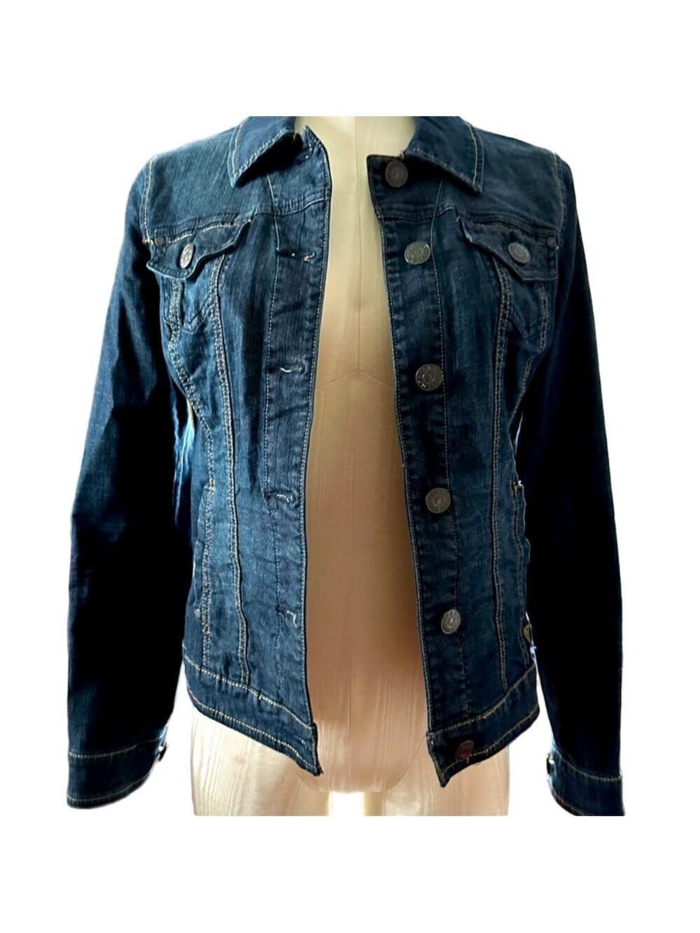 Guess Dark Denim Jean Jacket